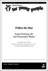 Follow the Star Unison choral sheet music cover